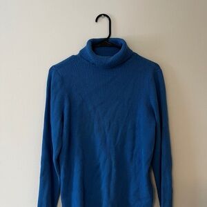 Lane Bryant Vibrant Blue Cowl Neck Sweater